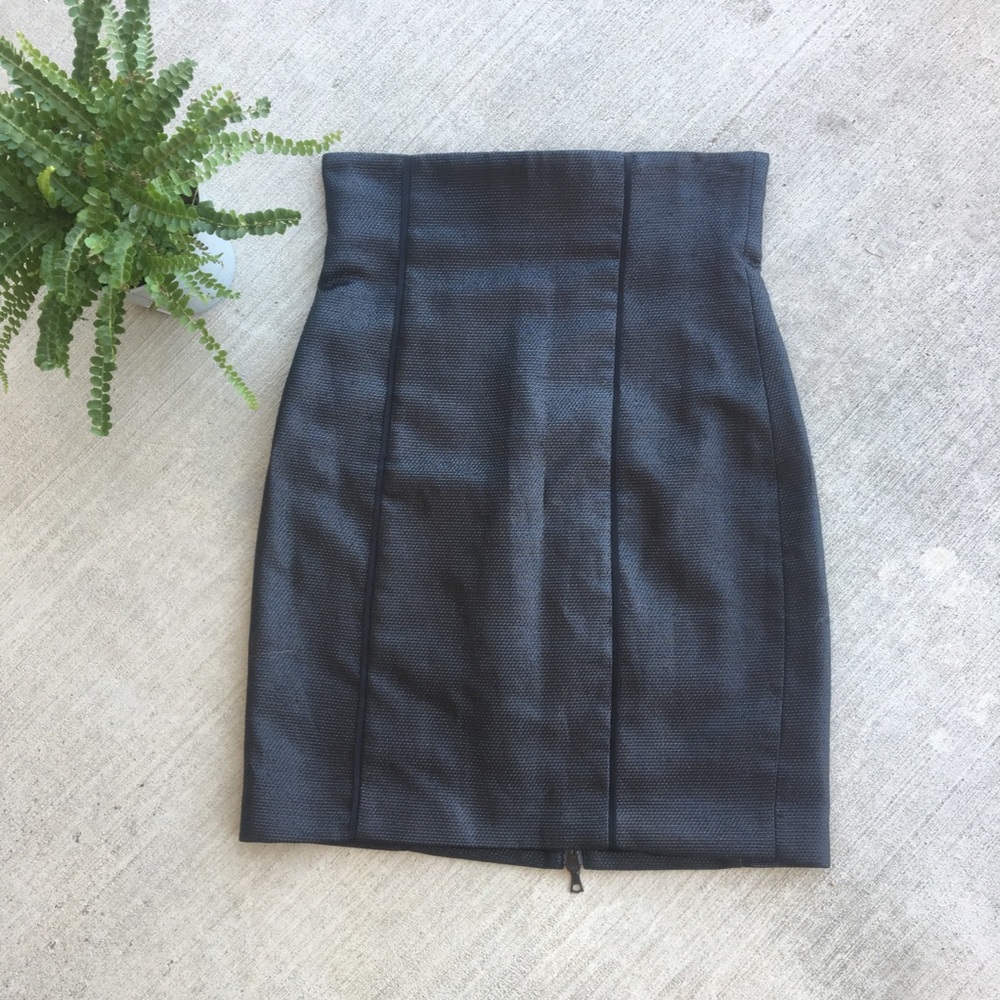 Jenni Kayne Black Mini Pencil Skirt for Work